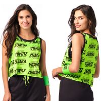 Zumba Jersey Crop Tank (เสื้อกล้ามออกกำลังกายซุมบ้า)