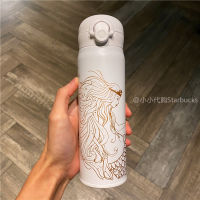 Starbuck Cup 50th ฉลองครบรอบ Thermos คลาสสิกเทพธิดา Thermos ถ้วยสแตนเลสประกอบถ้วยดื่ม Ultra-Light