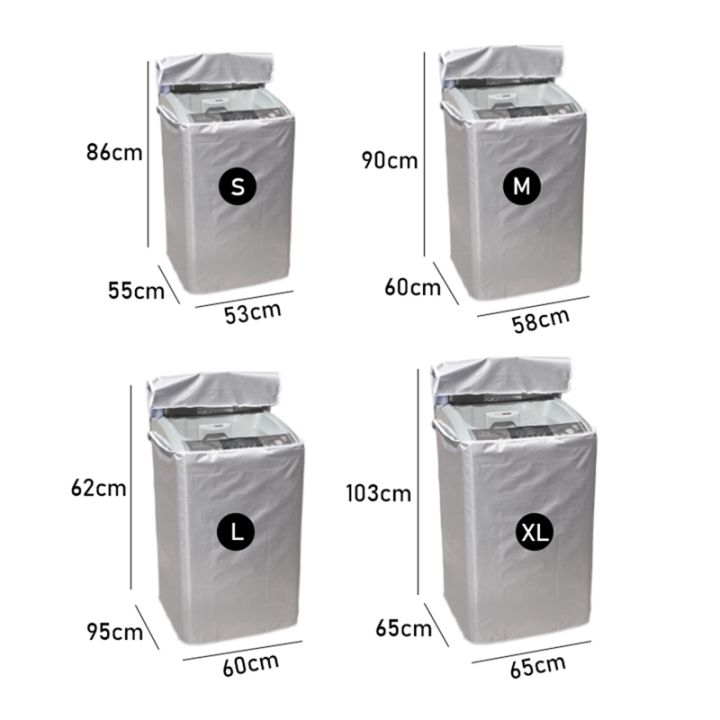 dust-proof-cover-waterproof-case-washing-machine-protective-dust-front-load-wash-dryer-xl
