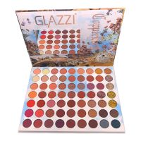 GLAZZI 63 Colors Super Large Eye Shadow Pearlescent Matte Sequin Glitter Powder Mixed Eye Shadow Palette Makeup