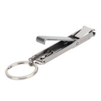 EDC Ultra-thin Foldable Hand Toe Nail Clippers Cutter Stainless Steel Keychain