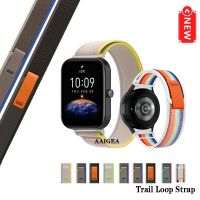 lumude 20 22mm Watch Band Trail Loop Nylon Strap For Huami Amazfit Bip Lite S U Bip 3 pro / GTR GTR2 GTR3 GTR4