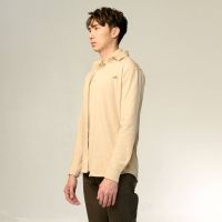 ENHANCED NEUTRALS CUSTOM FIT LONG SLEEVE SHIRT เสื้อเชิ้ตแขนยาวสีครีม ENHANCED NEUTRALS ทรงคัสตอมฟิต