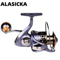 ZZOOI ALASICKA 5.2:1 Ratio High Speed Spinning Reel Max Drag 21KG Spool Fishing Reel Gear Casting Reel Carp For Saltwater