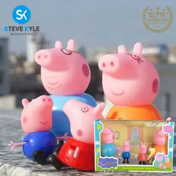  Jimmy The Pig, Squishy Pig, Piggy Squeeze Toy, Pink