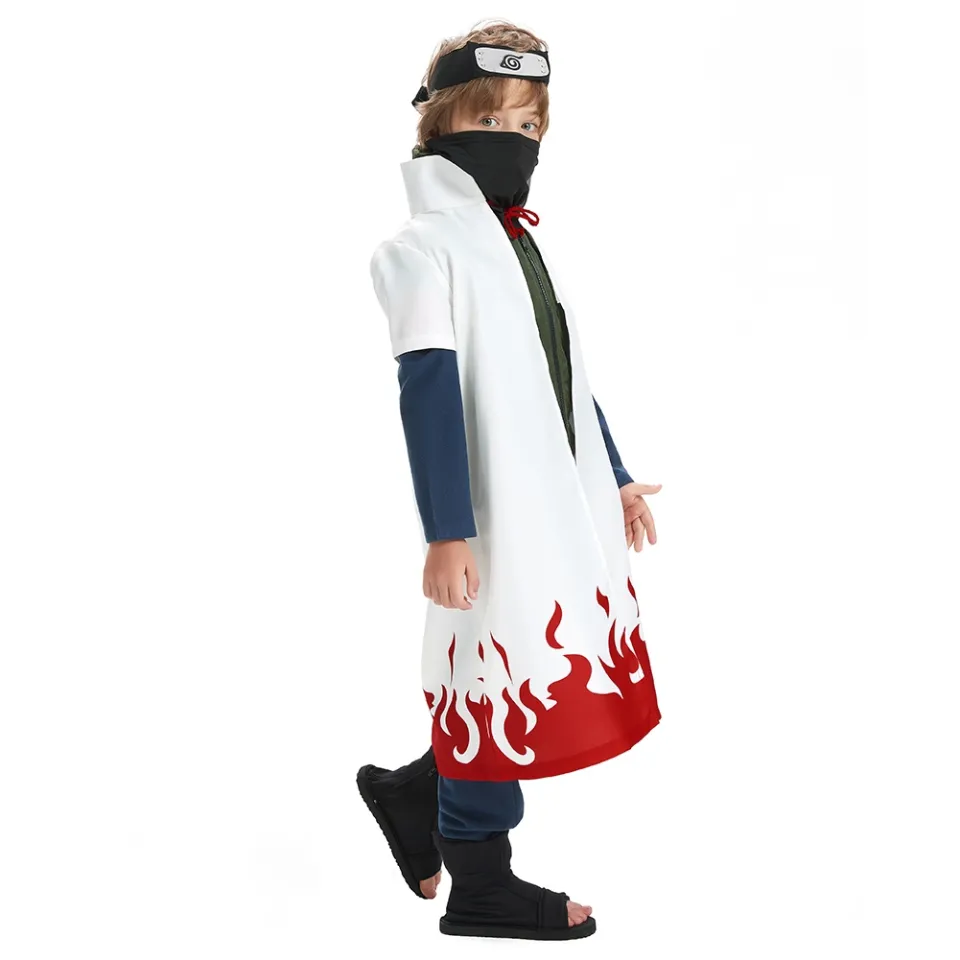 Anime Yondaime Uniforme para Festa de Halloween, Hokage, Namikaze