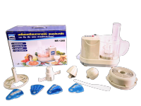 เครื่องเตรียมอาหาร Mara 1268 บด หั่น สับ ซอย เครื่่องปั่น Food processor อาหารคนป่วย ทำน้ำเต้าหู้ คั้นน้ำผลไม้แยกกาก