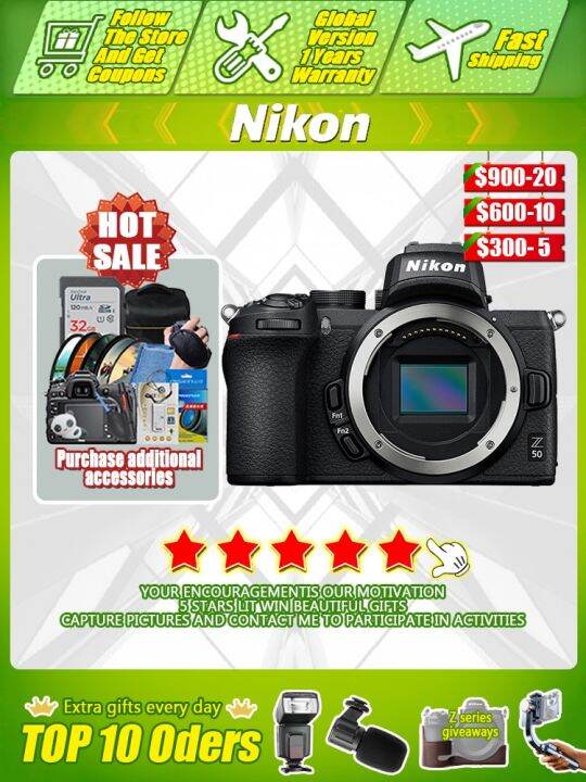 NEW NIKON Z50 Professional Camera FullFrame Digital Camera Mirrorless