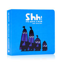 English original genuine picture book Shh! We have a plan Shh we have a plan Chris Haughton Chris Horton storyline funny parent-child early education enlightenment paperboard