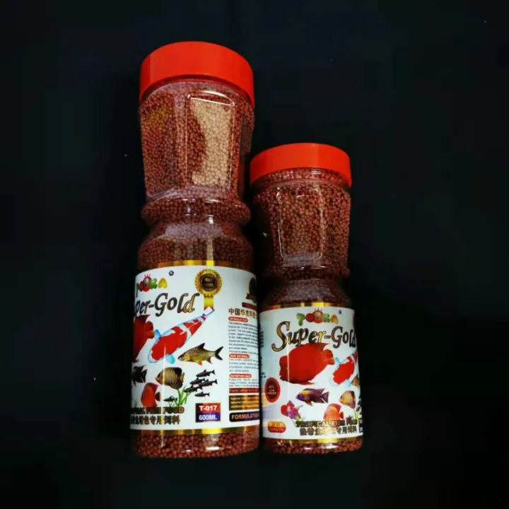 [Topka] SuperGold Tropical Fish Food 120g /240g Lazada