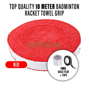 10m Roll Towel Grip Tape For Tennis Squash Badminton Racquet Racket  Overgrips
