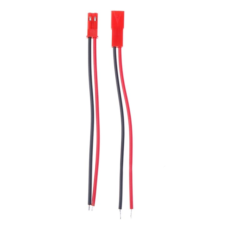 20pcs-connector-red-2-pin-connector-male-female-jst-plug-cable-22-awg-wire-for-rc-battery-helicopter-led-lights-decoration