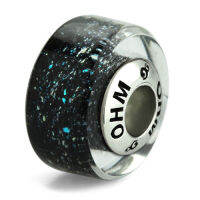 บีดแก้ว มูราโน่ Galaxy OHM Murano Glass Bead Charm