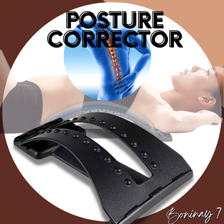 ORIGINAL Pressure Points Lumbar Traction Orthotic Magic Back Support