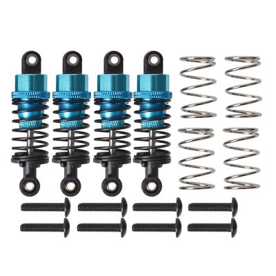 4Pcs RC Cars Aluminum Shock Absorber Front &amp; Rear Damper for Tamiya TT-01 TT01 /TT02 M5 M6 1/10 RC Upgrade Parts