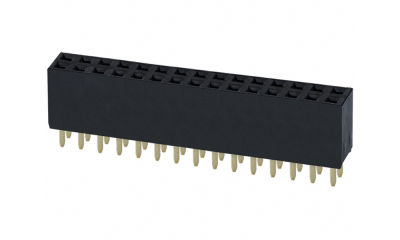 2.54mm (0.1") 15-pin dual row female header - COCO-0292