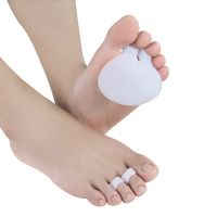 ✜▧۩ Gel Pad Insoles Silicone Gel Metatarsal Cushion Pads for Shoes Insoles Foot Care Tool Pain Relief Forefoot Insoles Toe Separator