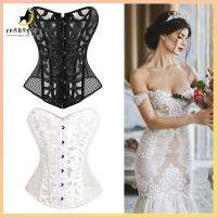 RM5B9G89Z ผูกเชือกด้านบน Corset Corset คงเสื้อสายเดี่ยวผ้าเดนิมผ้าซาตินตัวดันกระดูกเอว