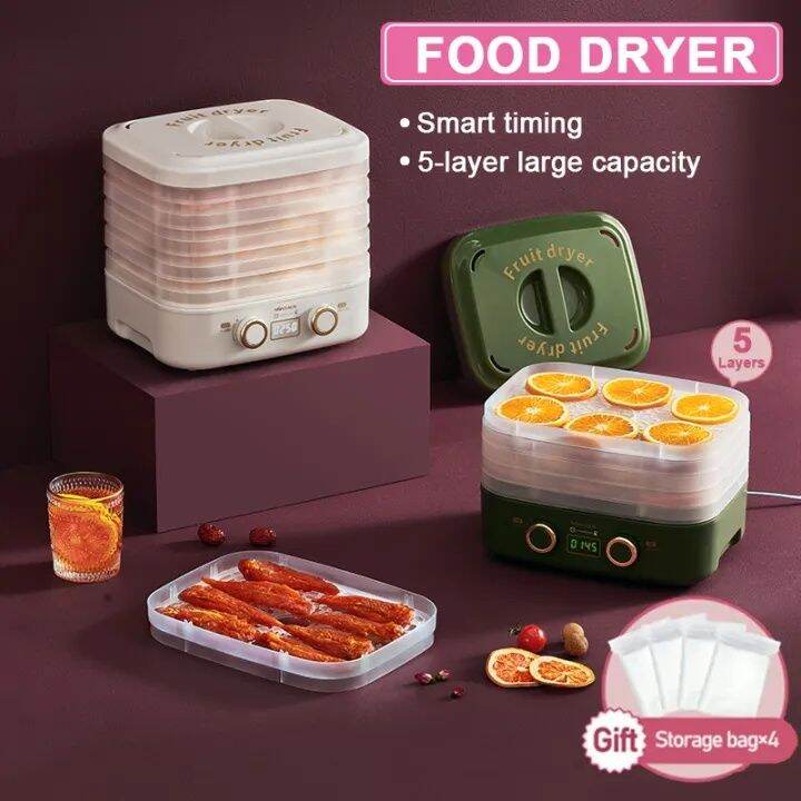 Philips Food Dehydrator 5 Layer Fruit Vegetables Herb Meat Dehydration ...