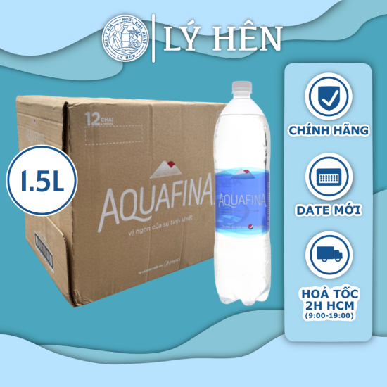 Thùng nhiều cỡ chai nước suối tinh khiết đóng chai aquafina chai nhựa - ảnh sản phẩm 3
