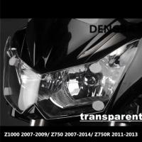 ✜ Motorcycles Accessories Headlight Protector Cover Screen Lens fit for Kawasaki Z1000 2007-2009 Z750 2007-2014 Z750R 2011-2013