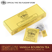 Trà TWG Tea - Vanilla Bourbon Tea 2.5g x 15 túi lọc Trà đỏ Nam Phi