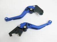 มือเบรคมือครัช  แบบปรับได้7ระดับ สีน้ำเงิน CUSTOM SHORT LEVER BLUE CBR250R CBR300R CB300F