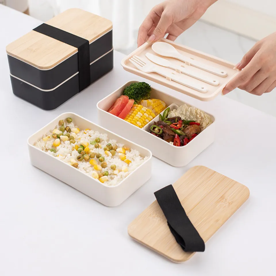 Hot Customized Purl Color New Design 2 Layer Office Eco Friendly Luxury  Bamboo Lunch Box - China Tiffin Box and Lunch Box price