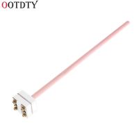 OOTDTY S type thermocouple WRP-100 platinum and rhodium thermocouple probe length 225mm probe head temperature sensor 1300 C