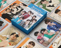 LOMO CARD 55P ENHYPEN: 2023 SEASONS GREETINGS การ์ดโลโม่ เอนไฮเพน แบบ 2 ด้าน 55 ชิ้น/กล่อง โค้งมน ไร้ขอบ โฟโต้การ์ด ขนาด 8.7×5.7 ซม.KPOP