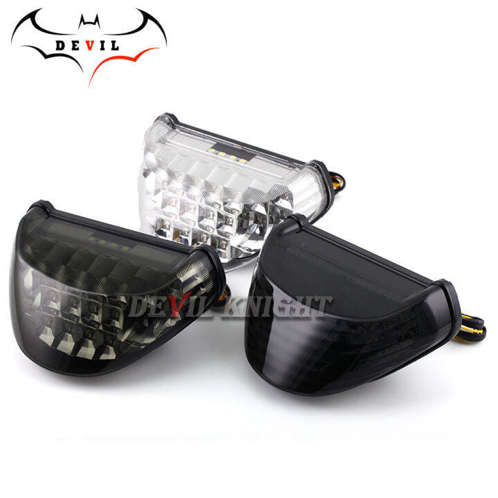 สำหรับ00-05คาวาซากินินจา-zx12r-zx-12r-led-หางไฟเบรกด้านหลังเปิดสัญญาณไฟแสดงสถานะแบบบูรณาการโคมไฟ2000-2001-2002-2003-2005