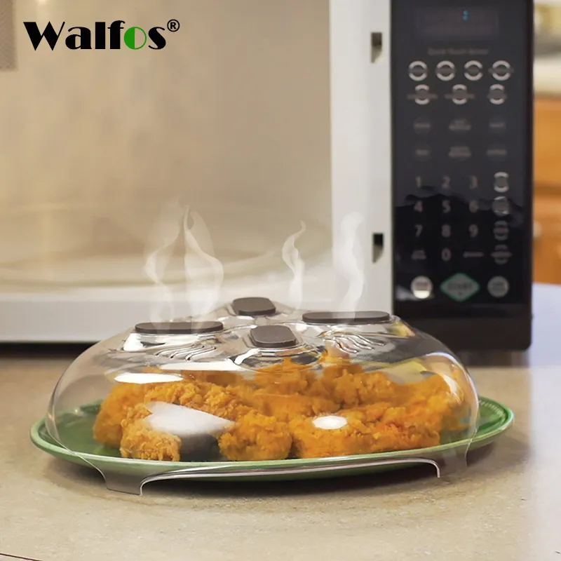 1pc Magnetic Microwave Cover For Food Microwave Splatter Cover Clear Microwave  Plate Cover Dish Cover For Microwave Oven Cooking Anti-Splatter Guard Lid  With Steam Vents Large
