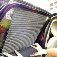 Automatic Telescopic Car Sunshade Covers Universal Windscreen Folding Visor Reflector Windshield Auto Window Sun Shade Protector