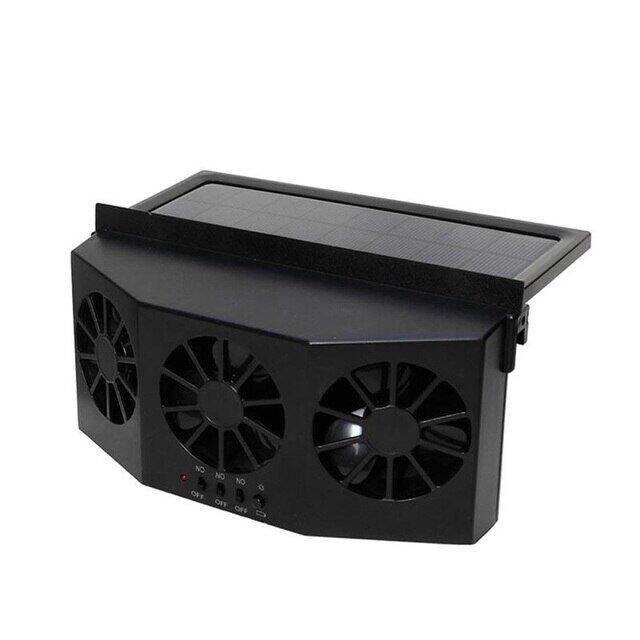 Window Cooler Radiators New Solar Powered Car Cooler Window Radiator Exhaust Fan Auto Air Vent ...