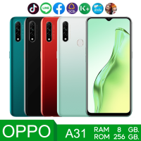 *ส่งฟรี* oppo A31 แรม 8 รอม 256 （ติดฟิลม์กระจกให้ฟรี）หน้าจอHd 6.5 นิ้ว เอนดอย 9.0 แบตเตอรี่ 4230 mAh รับประกัน1ปี