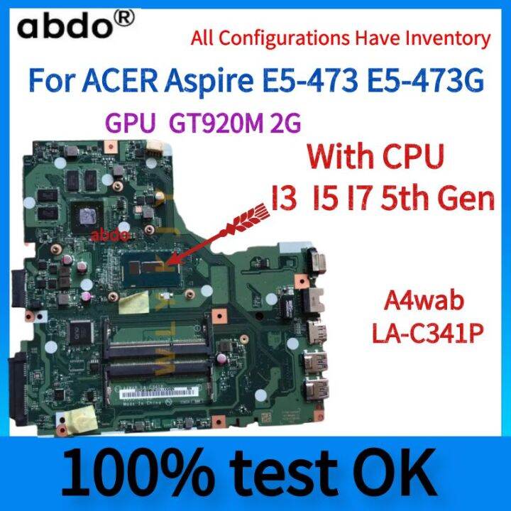 acer e5 473g motherboard