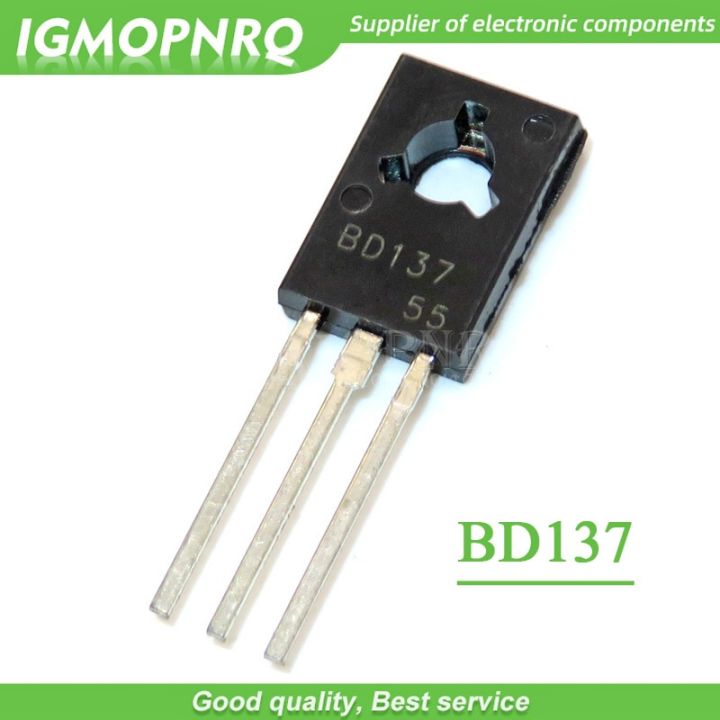20PCS  Transistor BD137 NPN 1.5A/60V TO 126 transistor New Original Free Shipping