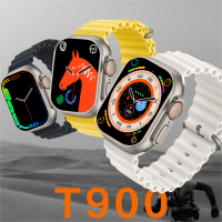 รองรับภาษาไทย T900 / JW8 Ultra Pro Smart Watch นาฬิกาอัจฉริยะ พร้อม NFC, สัมผัสเต็มรูปแบบ Watch พร้อมหน้าจอขนาดใหญ่ 2.09 นิ้วนาฬิกาสปอร์ตนาฬิกากันน้ำสำหรับโทรศัพท์