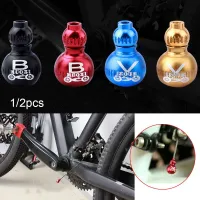 BGUVS 1/2ชิ้น4สี Derailleur Shift/เบรคสายอุปกรณ์หลักจักรยานฝาครอบท้ายหมวกป้องกันลวดด้านใน