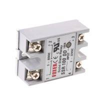 Ssr-100 Dd โมดูลโซลิดสเตทรีเลย์100a 3-32V Dc อินพุต Dc 5-60V รีเลย์เอาต์พุต Dc Y98e