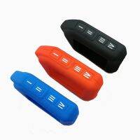 dfgvedvg 3 Color Rubber Silica Gel Key Case Cover For Sher-khan Mobicar A B Safety In Two Senses Car Alarm System Russian Version Fob