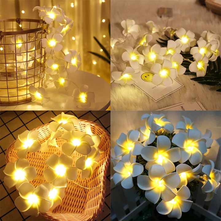 battery operated flower lights