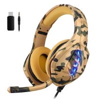 【CW】 J1 Air 2.4G Wireless Gaming Headset for PS5/PS4/PC Computer Headphone with Noise Cancelling Mic USB Transmitter for PC Gamer