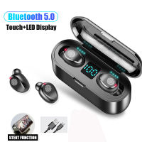 Wireless Bluetooth Earbuds TWS Mini Headphones 5.0 LED Digital Power Displays Earphones Sport Waterproof Noise Reduction Headset