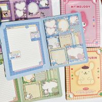 ♠☑❈ Kawaii Sanrio Hello Kitty Convenience Book Mymelody Kuromi Cinnamoroll Note Book Cute Paste Notepad Student Office Stationery