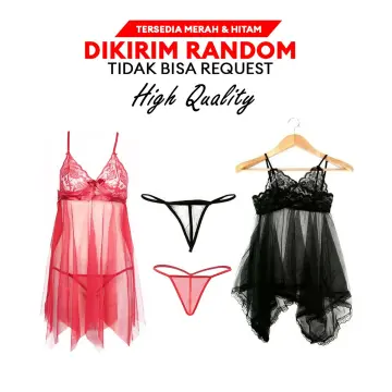 Jual Lingerie Wanita Sexy Set Gstring Murah Terbaru Apr 2024