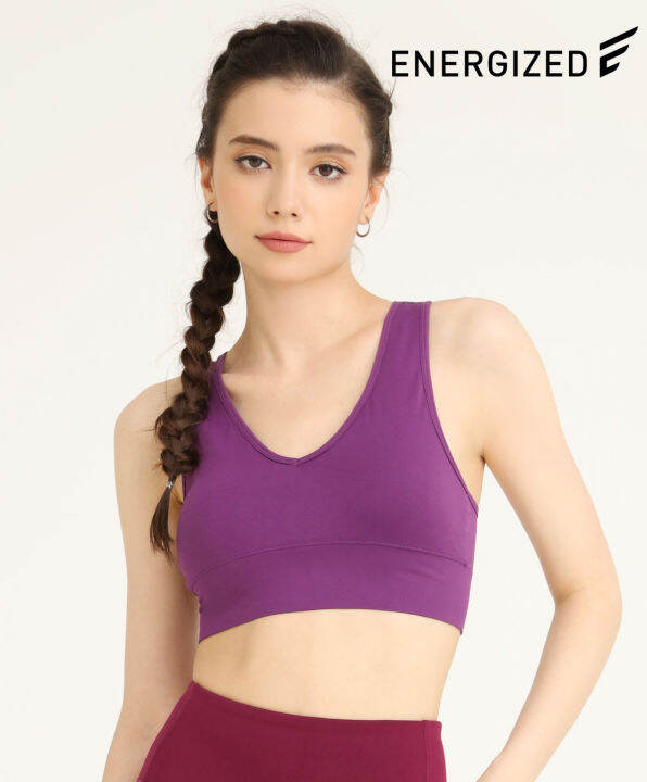 Energized Artletes Seamless V-Neck Sports Bra 201-1120S