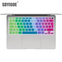 【Xiaohongs keyboard film 】  SDYIGOE กรณีแป้นพิมพ์แล็ปท็อปสีซิลิโคนแป้นพิมพ์ปกคลุมสำหรับ Macbook Air13 A2179ฟิล์มป้องกัน ForAir13 2020สเปน