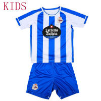 Deportivo KIDS BABY KIT SETS 2021-22 Deportivo La Coruna New Camisetas Soccer jersey RC DEPORTIVO KIDS SUIT JUNIOR INFANT