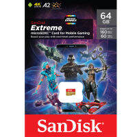 SanDisk Extreme microSDXC Card Gaming 128GB R/W 160/90MB/s (SDSQXA1-128G-GN6GN) ไมโครเอสดี การ์ด Memory Action Camera เมมโมรี่ กล้องแอคชั่น กล้อง โกโปร แซนดิส รับประกัน Lifetime โดย Synnex